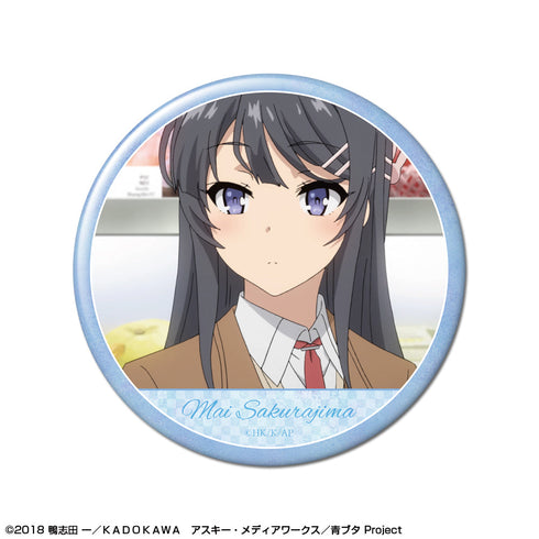 『青春ブタ野郎はバニーガール先輩の夢を見ない』缶バッジ デザイン01(桜島麻衣/A)【202509再販】